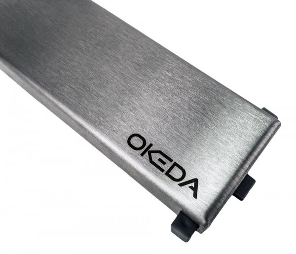 OKEDA Odpływ liniowy PRIME LINE 100cm - dwustronny - ruszt pod płytkę  20100.01
