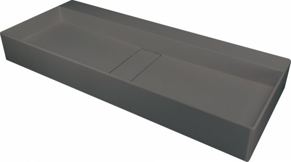 DEANTE Umywalka granitowa nablatowa - z maskownicą BLUR CQB_TU8S