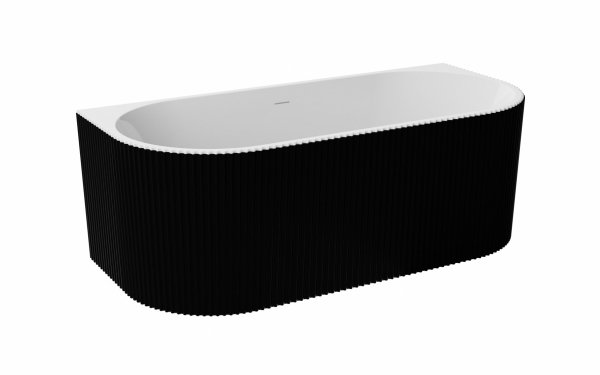 BESCO Wanna wolnostojąca Leya B&amp;W 170x78 + maskownica odpływu biała #WASB-170LBI