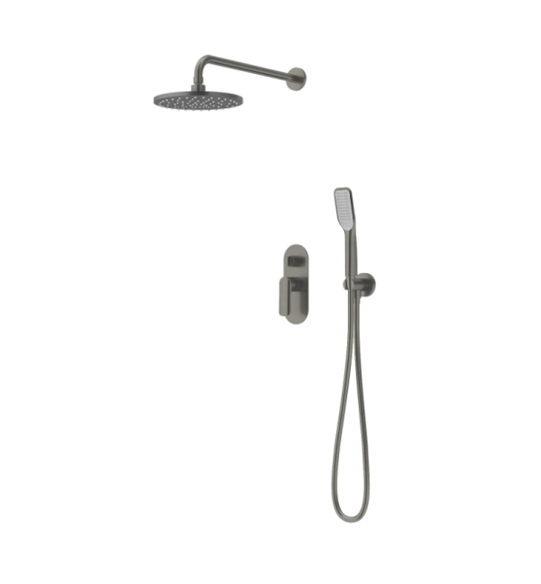 VEDO Kompletny system natryskowy podtynkowy III ALETTA GRAFITE VBA5223/30/SG