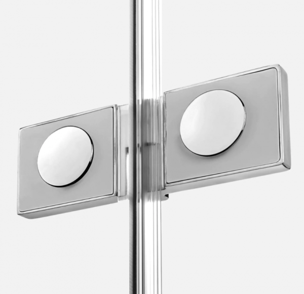NEW TRENDY Kabina prysznicowa Avexa 90x90x200, pojedyncze drzwi szkło 6mm z powłoką ACTIVE SHIELD EXK-1471/EXK-1472