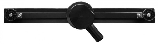 AQUALine - Odpływ liniowy podłogowy SLIM Kwadrat CZARNY Matowy Obrotowy syfon ROZMIAR 70cm RSK01BK700