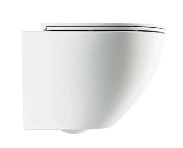 OMNIRES miska toaletowa wisząca SILENT POWER™ z deską wolnoopadającą, 54 x 37 cm OTTAWACSPMWBM