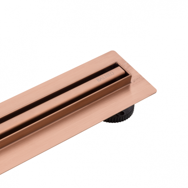 BALNEO Slim &amp; Low ProLine Copper Odpływ liniowy 60 cm miedziany