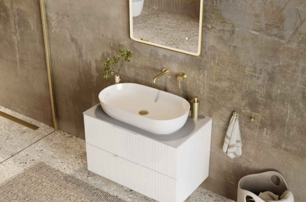 EXCELLENT Delta PI bateria umywalkowa podtynkowa, złoty szczotkowany AREX.1213GB