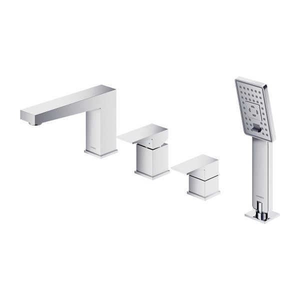 OMNIRES Bateria wannowa 4-otworowa FRESH FR7132CR