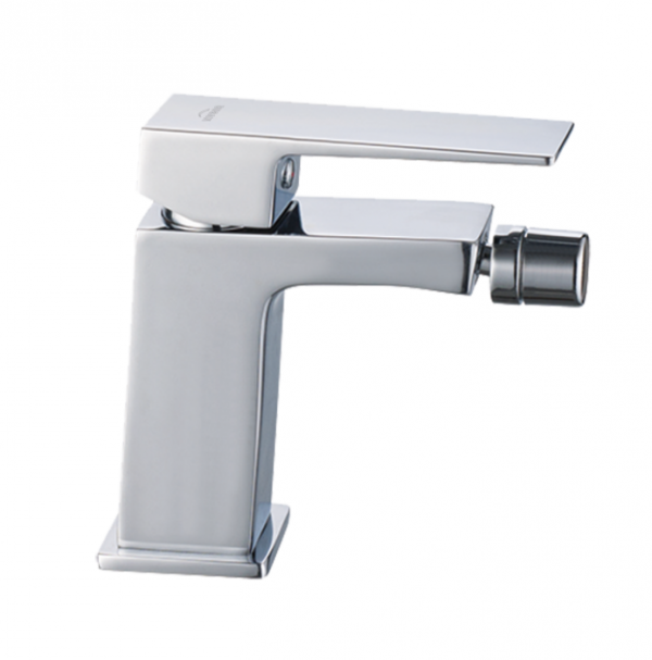 INVENA Bateria bidetowa PAROS chrom z korkiem klik-klak BB-09-001-A