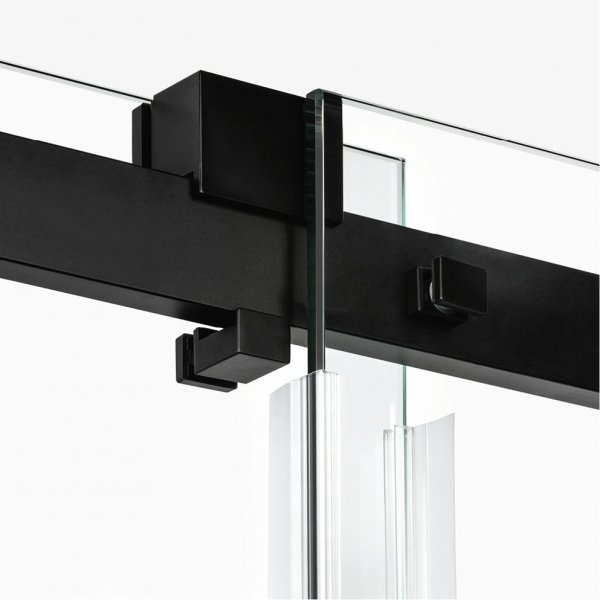 NEW TRENDY Kabina prysznicowa SOFTI BLACK 130x100x200 EXK-3982