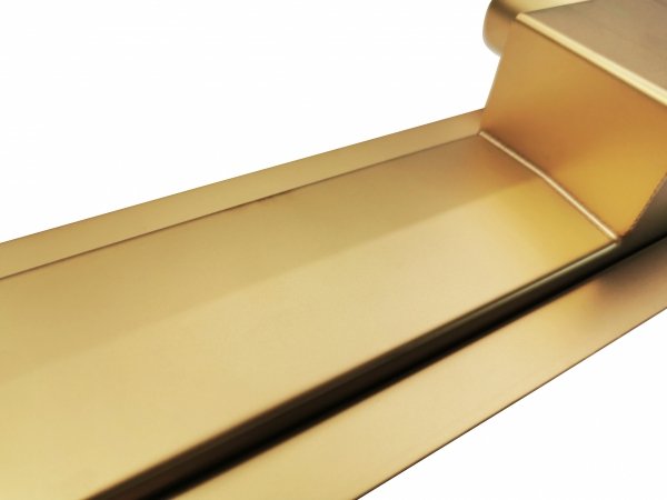 AQUALine - Odpływ liniowy posadzkowy złoty/gold 2w1 pod płytkę 60cm L04GL
