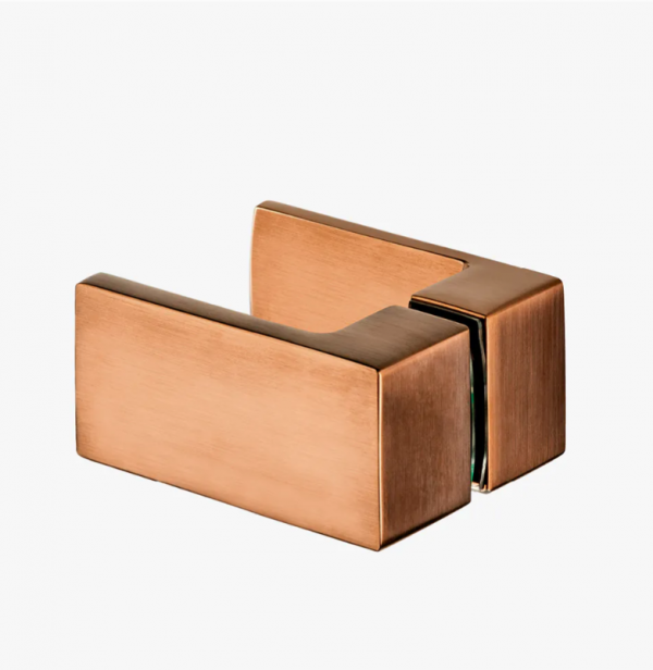 NEW TRENDY Kabina prysznicowa 80x100x200 Avexa Copper Brushed, podwójne drzwi EXK-3667