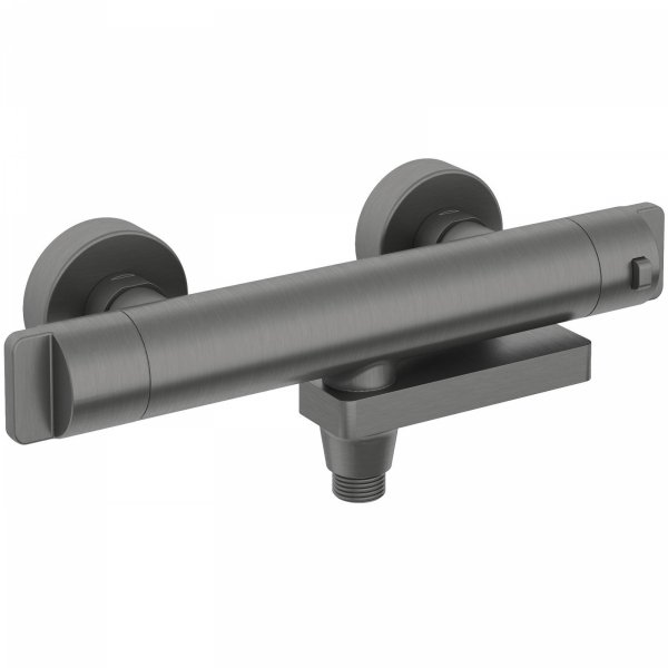 DEANTE - Bateria wannowa termostatyczna THERM ze składaną wylewką Titanium  BCH_D1BT