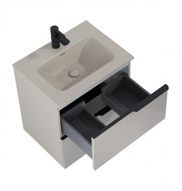 ELITA UMYWALKA SKAPPA 80, CERAMICZNA FUME MATT 146062