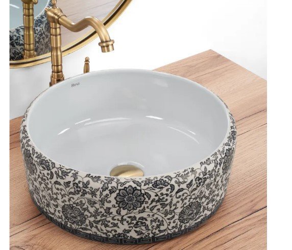 REA - Umywalka nablatowa FLORISA 