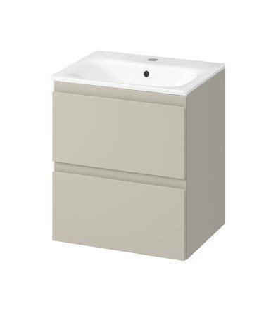 CERSANIT - Set C467 - Szafka łazienkowa z umywalką MODUO 50 cm kolor Kaszmir  S801-590