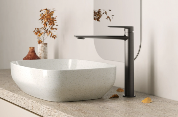 VEDO Bateria umywalkowa wysoka ALETTA GRAFITE VBA5003/SG