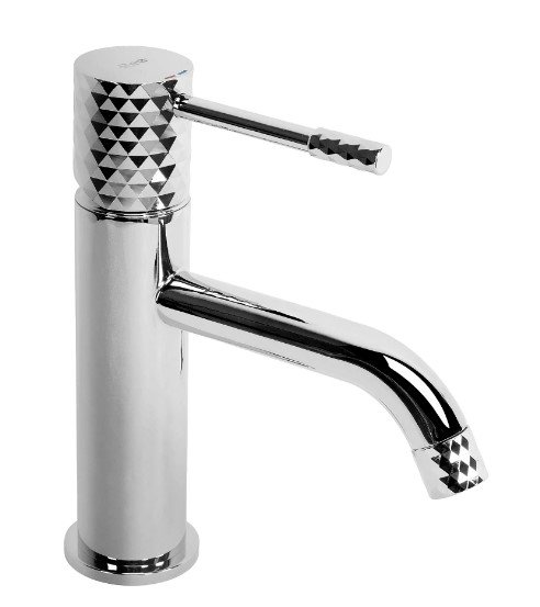 REA - Bateria umywalkowa LUNGO Diamond Chrom Niska