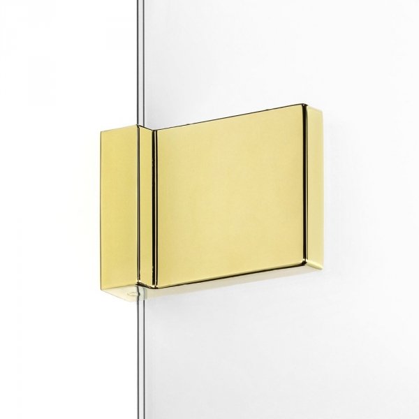 NEW TRENDY Kabina prysznicowa podwójne drzwi uchylne AVEXA GOLD SHINE Linia Platinium 100x120x200 EXK-1703