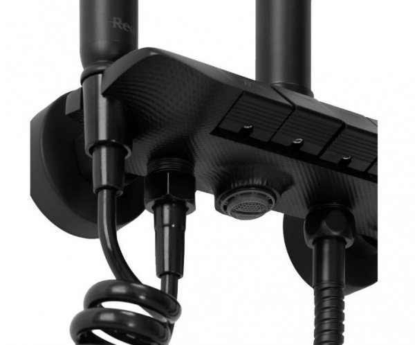 REA - Zestaw Prysznicowy REA MAX Black/Czarny