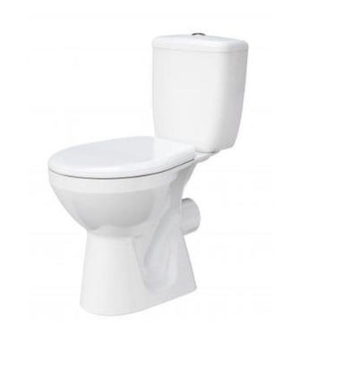 CERSANIT - Zestaw 373 kompakt WC kołnierzowy MITO Grey z deską polipropylenową  TK002-005