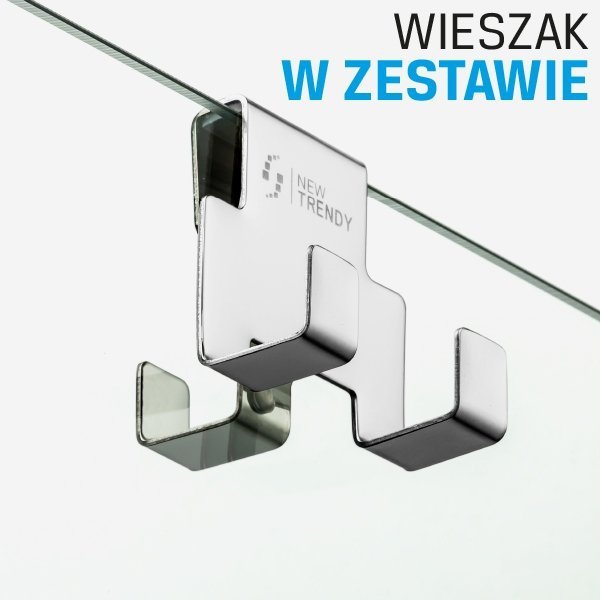 NEW TRENDY Kabina ścianka prysznicowa WALK-IN NEW MODUS 70cm EXK-0008