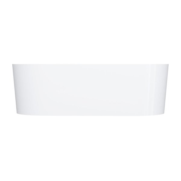 OMNIRES Komplet wanna 160cm z umywalką 55 x 36 cm kompozyt OVO M+ biały połysk (BP)+ misa WC OTTAWA COMFORT 