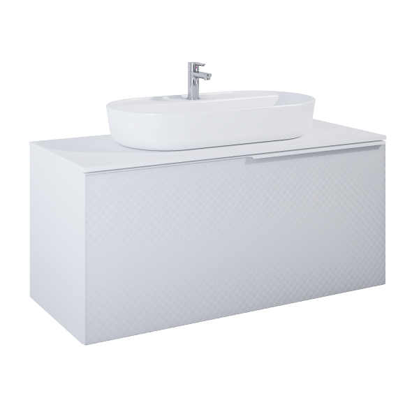 ELITA NOWOŚĆ Szafka GLAM 120 1S+1S WHITE MATT 168382/RE011200165290