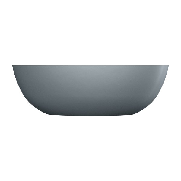 OMNIRES Wanna wolnostojąca 160 x 75 cm SHELL M+ ash grey SHELLWWAG