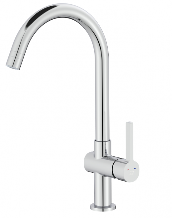 LAVEO Alita - bateria zlewozmywakowa stojąca z wylewką U BVA_068D