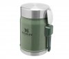 Termos na posiłek STANLEY Classic 400 ml ze sztućcem (zielony)