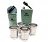 Zestaw STANLEY piersiówka Adventure Steel Shots + Flask Gift Set zielony