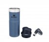 Kubek termiczny Stanley 350 ml TRIGGER ACTION TRAVEL MUG niebieski Hammertone Lake
