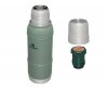 Termos The Artisan Stanley 1000 ml z rączką zielony hammertone green