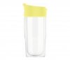 Kubek termiczny szklany szczelny SIGG Mug Lemon 370 ml żółty
