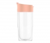 Kubek termiczny szklany szczelny SIGG Nova Mug Pink 370 ml jasnoróżowy