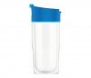 Kubek termiczny szklany szczelny SIGG Mug Blue 370 ml niebieski