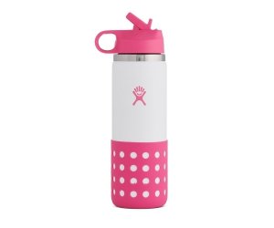 Kubek termiczny dla dzieci Hydro Flask Kids Straw Lid 591ml (punch) różowy