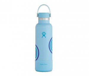 Butelka termiczna Hydro Flask 621 ml Flex Cap z podkładką Boot (błękitny) Geyser #RefillForGood