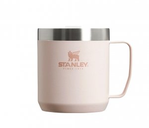 Kubek termiczny kempingowy Stanley Classic Camp Mug 350 ml (różowy) Rose Quartz