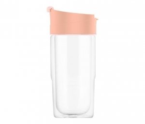 Kubek termiczny szklany szczelny SIGG Nova Mug Pink 370 ml (jasnoróżowy)