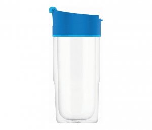 Kubek termiczny szklany szczelny SIGG Nova Mug Blue 370 ml (niebieski)