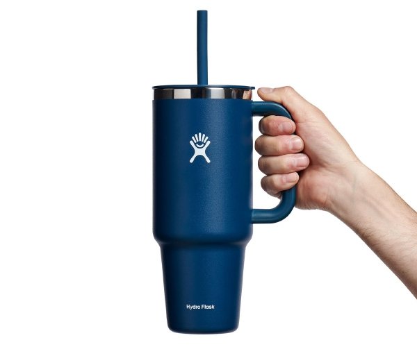 Kubek termiczny All Around™ Travel Tumbler Hydro Flask 1183 ml z rączką granatowy Indygo