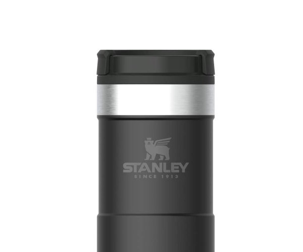 Kubek termiczny Stanley 470 ml Neverleak TRAVEL MUG czarny