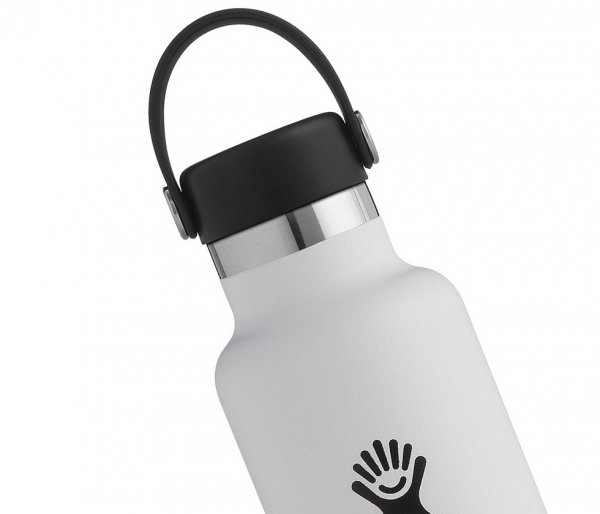Butelka termiczna Hydro Flask 709 ml Standard Mouth With Flex Cap biały