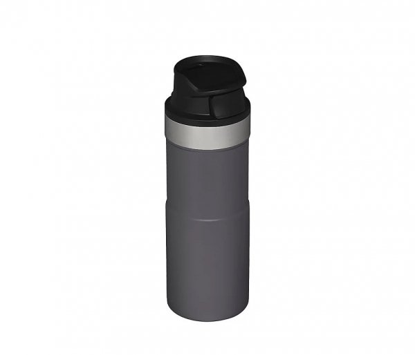 Kubek termiczny Stanley 350 ml TRIGGER ACTION TRAVEL MUG grafitowy Charcoal