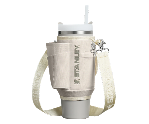 Torba Carry-All na kubek Stanley Quencher H2.0 890 ml Cream kremowy