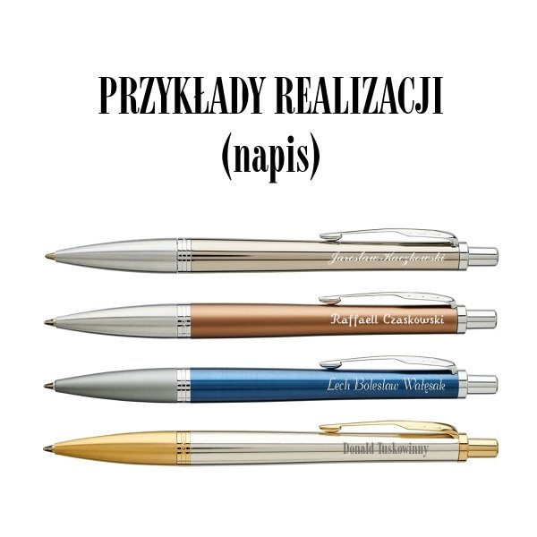 Długopis Parker Urban Premium z Twoim grawerem + pudełko prezentowe złoty/srebrny