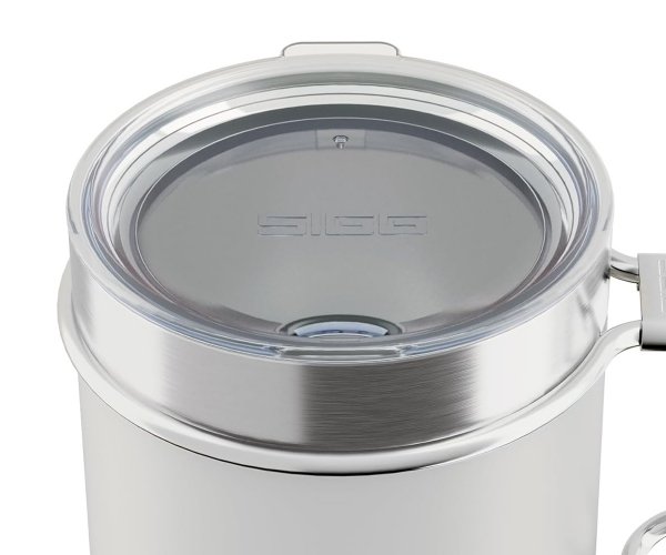 Kubek termiczny z uchem Travel Mug Snow White 300 ml biały