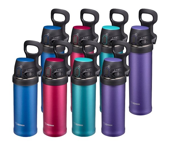 Kubek termiczny Zojirushi Flip-and-Go 480 ml z ceramiczną powłoką fioletowy purple dusk