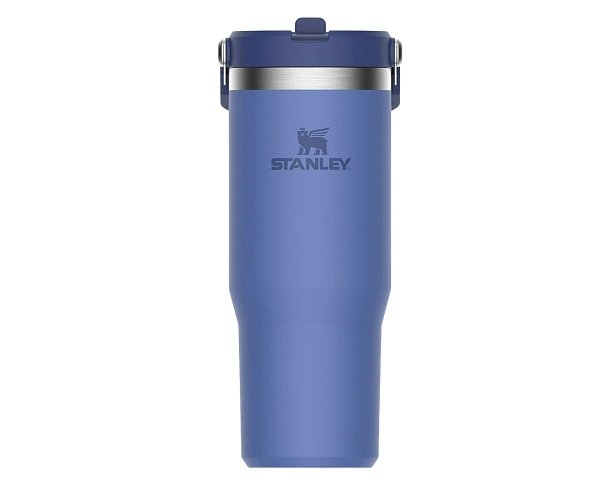 Kubek termiczny Stanley The IceFlow™ Flip Straw Tumbler 890 ml niebieski Iris Blue