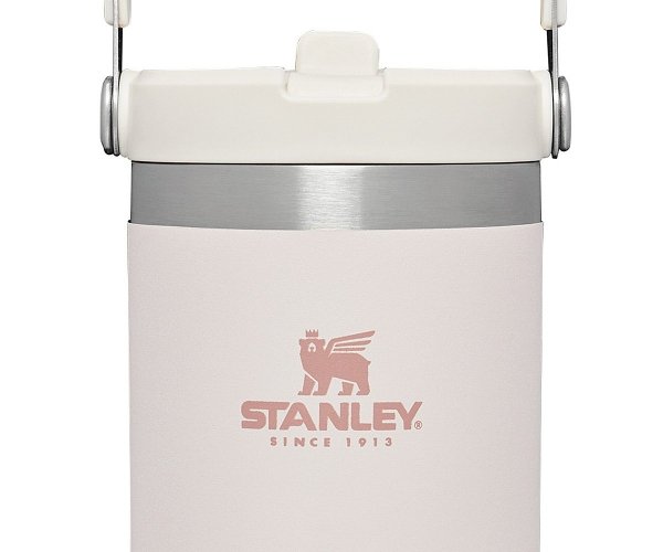 Kubek termiczny Stanley The IceFlow™ Flip Straw Tumbler 890 ml beżowy Rose Quartz